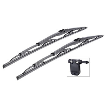 Spazzole tergicristallo anteriori compatibili con Volvo FL Camion (2006-2019) - tergicristalli auto - lame tergilunotto - spazzole standard