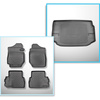 Completo di tappetini e tappetino per bagagliaio TPE per: Suzuki Jimny II GJ 10.2018-2020 (SUV)