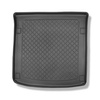 Vasca baule compatibile con SsangYong Rexton II Y400 SUV (11.2017-2025) - 5 posti; piano di carico regolabile nella posizione piu' bassa oppure senza piano di carico regolabile - tappetino per bagagliaio - tappeto bagagliaio per auto