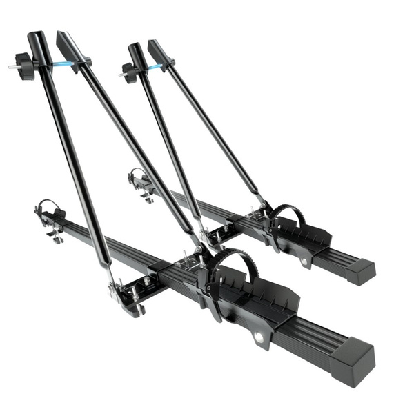 2x Portabici da tetto, Portabiciclette con barra in acciaio - 2xM-04