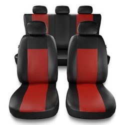 Coprisedili compatibili con Suzuki Jimny (1998-2017) - fodere sedili universali - set coprisedili auto - CM-RD