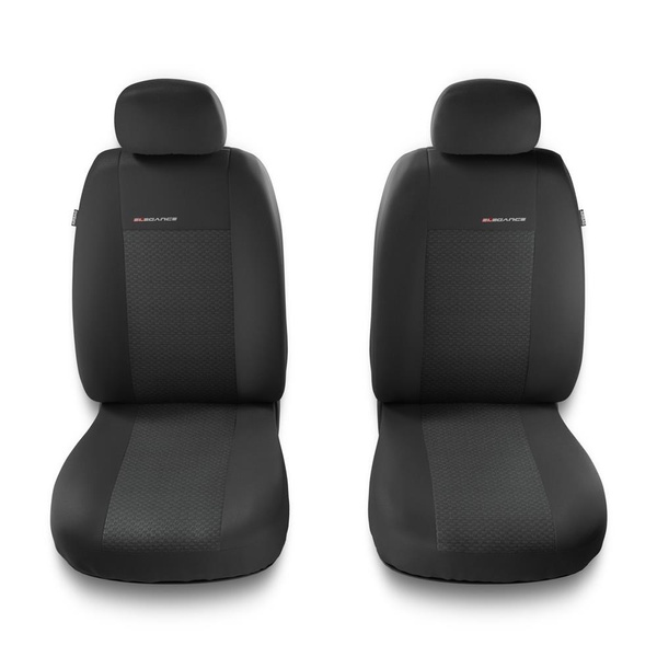 Coprisedili anteriori compatibili con Suzuki Liana (2001-2007) - fodere sedili universali - set coprisedili auto - 2UNE-3