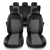 Coprisedili compatibili con Alfa Romeo 156 I, II (1997-2007) - fodere sedili universali - set coprisedili auto - SU-G