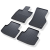 Tappetini auto in gomma compatibili con Audi A3 8V Berlina (2012-2020) - tappeti gomma  - nero - 4 pz.