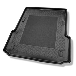 Vasca baule compatibile con Mercedes-Benz Classe E W211 Station Wagon (2003-10.2009) - modello standard (con vano sinistro e destro) - tappetino per bagagliaio - tappeto bagagliaio per auto