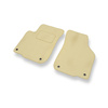Premium tappetini auto in velluto compatibili con SEAT Leon I Hatchback (1998-2006) - tappeti auto beige