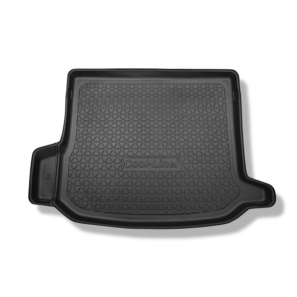 Vasca baule compatibile con Mercedes-Benz GLC C253 SUV (09.2016-....) - cavità sinistra amovibile in modelli con rete laterale - tappetino per bagagliaio - tappeto bagagliaio per auto