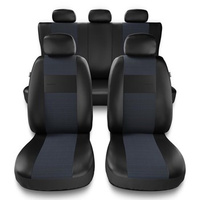 Coprisedili compatibili con Audi A1 I, II (2010-2019) - fodere sedili universali - set coprisedili auto - EXL-6