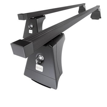 Barre portatutto in acciaio compatibili con Toyota Avensis mk III Station Wagon 