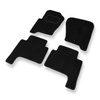 Premium tappetini auto in velluto compatibili con Land Rover Discovery III (2004-2009) - tappeti auto nero
