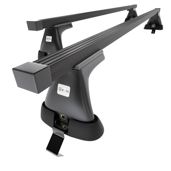 Barre portatutto in acciaio compatibili con Ford Mondeo mk V Berlina (2014-2022)