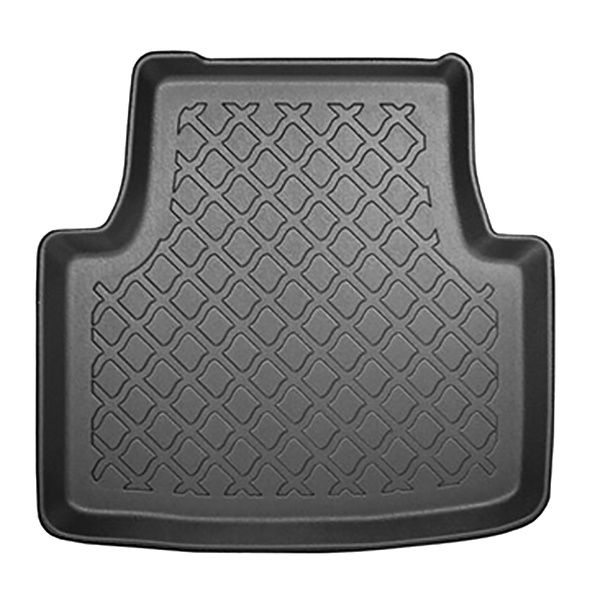 Completo di tappetini e tappetino per bagagliaio TPE per: Volkswagen Passat B8 12.2014-12.2021 (Berlina) - bagagliaio superiore; con ruota di scorta standard