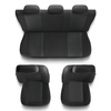 Coprisedili compatibili con Mercedes-Benz Classe E W212, W213 (2009-2019) - fodere sedili universali - set coprisedili auto - MD-6