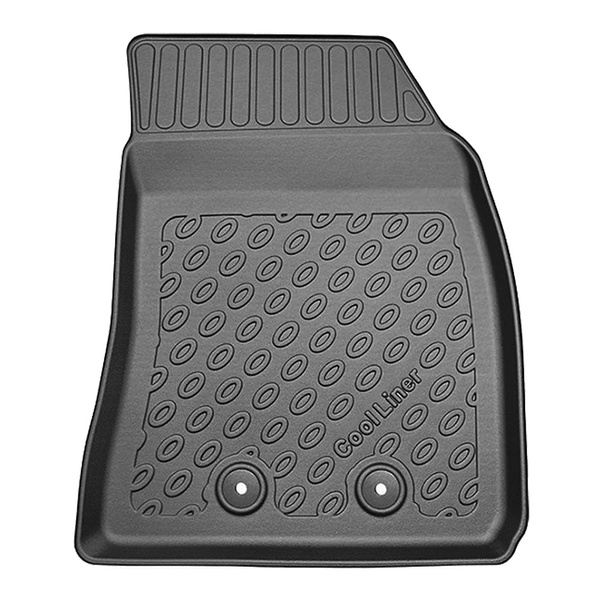 Tappetini Auto in TPE compatibili con Ford Transit Courier I Van (08.2014-2023) - tappeti auto neri