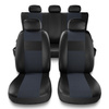 Coprisedili compatibili con Citroen C5 Aircross (2018-....) - fodere sedili universali - set coprisedili auto - EXL-6