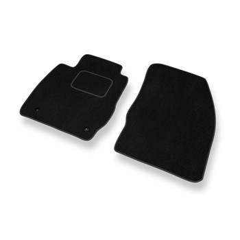 Premium tappetini auto in velluto compatibili con Ford Fiesta VI (2008-2012) - tappeti auto nero