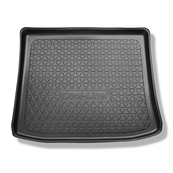 Vasca baule compatibile con Jeep Cherokee V KL SUV (03.2014-....) - tappetino per bagagliaio - tappeto bagagliaio per auto