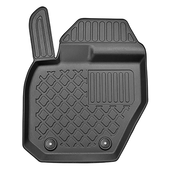 Completo di tappetini e tappetino per bagagliaio TPE per: Volvo XC60 I 10.2008-06.2017 (SUV)