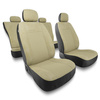 Coprisedili compatibili con Mitsubishi Space Star (2014-....) - fodere sedili universali - set coprisedili auto - PG-3