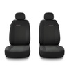 Coprisedili anteriori compatibili con Seat Ibiza I, II, III, IV, V (1984-2019) - fodere sedili universali - set coprisedili auto - 2UNE-1