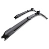 Spazzole tergicristallo anteriori compatibili con Seat Ibiza IV Hatchback, SportCoupé, Sportstourer (02.2008-01.2017) - tergicristalli auto - lame tergilunotto - spazzole piatte