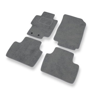 Premium tappetini auto in velluto compatibili con Honda Accord VII (2003-2007) - tappeti auto grigio