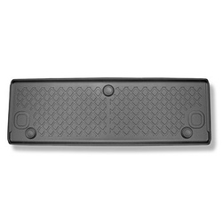 Tappetini Auto in TPE compatibili con Volkswagen Caddy V Maxi Van (11.2020-....) - 7 posti - tappeti auto neri