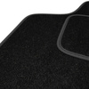 Premium tappetini auto in velluto compatibili con Lancia Delta III (2008-2014) - tappeti auto nero