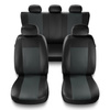 Coprisedili compatibili con Alfa Romeo 146 (1994-2001) - fodere sedili universali - set coprisedili auto - CM-G