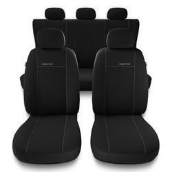 Coprisedili compatibili con Seat Ibiza I, II, III, IV, V (1984-2019) - fodere sedili universali - set coprisedili auto - PG-1