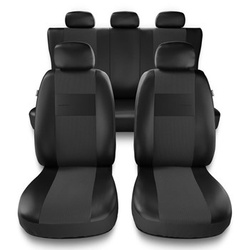 Coprisedili compatibili con Audi A8 D2, D3, D4, D5 (1994-2019) - fodere sedili universali - set coprisedili auto - EXL-3