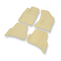 Premium tappetini auto in velluto compatibili con Toyota 4Runner IV (2003-....) - tappeti auto beige