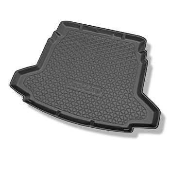 Vasca baule compatibile con Saab 9-3 SportSedan (2002-05.2014) - con vano sinistro e destro (senza sistema amplificatore) - tappetino per bagagliaio - tappeto bagagliaio per auto