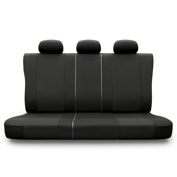 Coprisedili compatibili con Alfa Romeo Stelvio (2017-....) - fodere sedili universali - set coprisedili auto - RSL-B