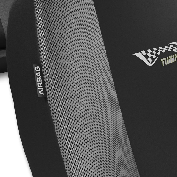 Coprisedili compatibili con Mercedes-Benz Classe C W202, W203, W204, W205, W206 (1993-....) - fodere sedili universali - set coprisedili auto - TG-S