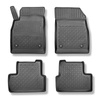Tappetini Auto in TPE compatibili con Opel Astra J GTC Coupé (10.2011-2015) - tappeti auto neri