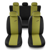 Coprisedili compatibili con Renault Captur (2013-2019) - fodere sedili universali - set coprisedili auto - X.R-Y