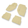 Premium tappetini auto in velluto compatibili con Alfa Romeo 166 I Berlina (1998-2003) - tappeti auto beige