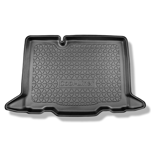 Vasca baule compatibile con Dacia Sandero III Stepway Crossover (01.2021-....) - portabagagli inferiore; senza pavimento doppio del portabagagli - tappetino per bagagliaio - tappeto bagagliaio per auto