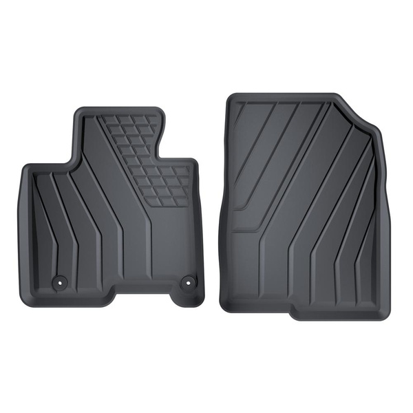 Tappetini Auto in TPE compatibili con Hyundau Tucson IV SUV (2020-....) - anche per Mild Hybrid; non per HEV Hybrid e Plug-in Hybrid - tappeti auto neri