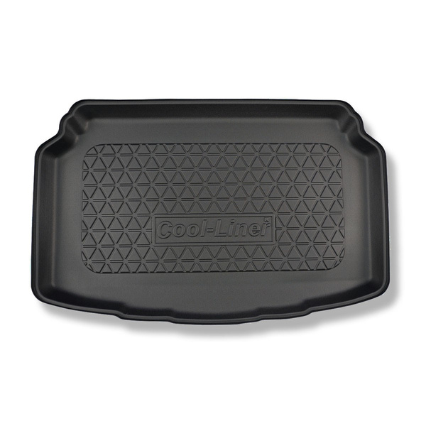 Vasca baule compatibile con Toyota Yaris IV XP210 Hatchback (11.2020-....) - vano portabagagli inferiore; senza doppio piano di carico; anche per gli ibridi - tappetino per bagagliaio - tappeto bagagliaio per auto