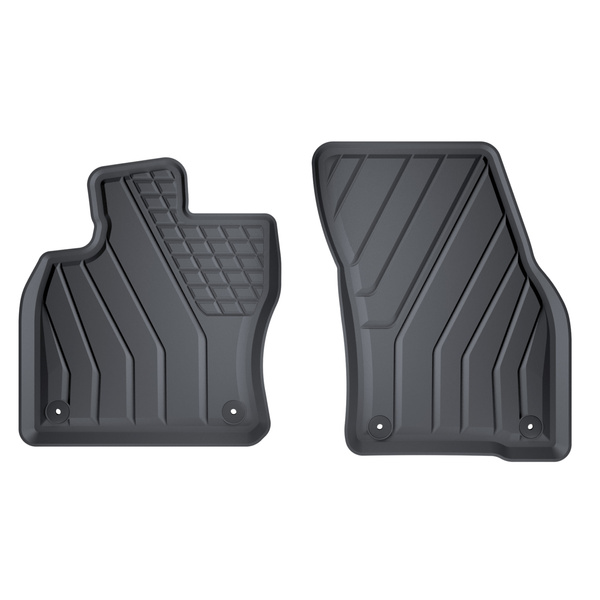 Tappetini Auto in TPE compatibili con Volkswagen Caddy V Van (2021-....) - tappeti auto neri