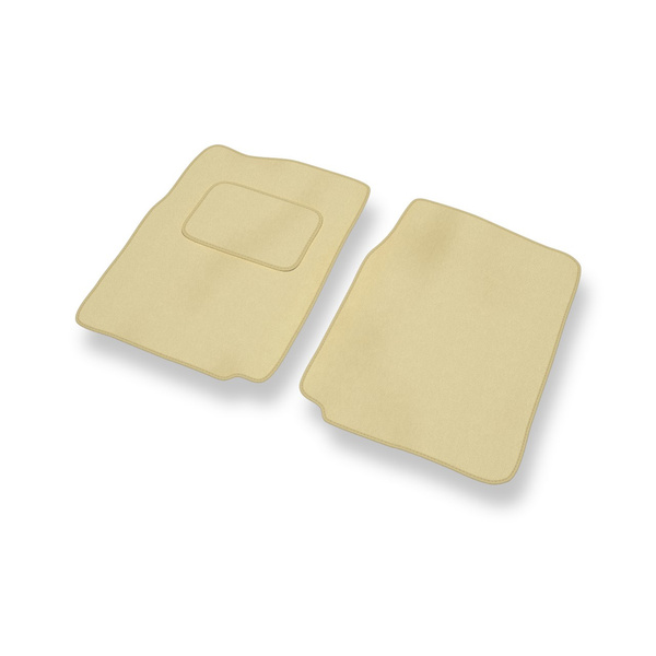 Premium tappetini auto in velluto compatibili con Suzuki Vitara I Cabriolet, SUV (1988-1997) - tappeti auto beige
