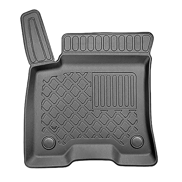 Tappetini Auto in TPE compatibili con Mercedes-Benz EQB X243 SUV (12.2021-....) - tappeti auto neri