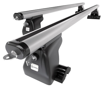Barre portatutto in alluminio compatibili con Mercedes-Benz Sprinter W906 Van (2006-2018) - profilo a T - portapacchi auto colore argento - portabagagli barre da tetto