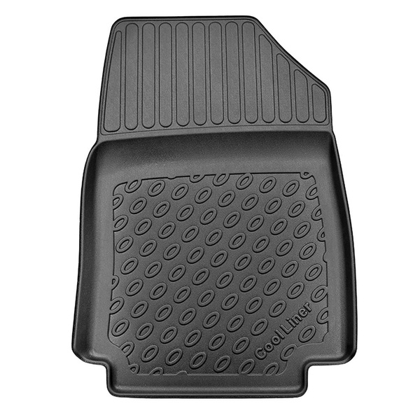 Completo di tappetini e tappetino per bagagliaio TPE per: Renault Clio IV 03.2013-2023 (Sporter) - bagagliaio superiore