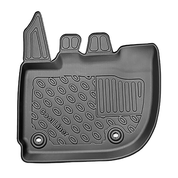 Tappetini Auto in TPE compatibili con Honda Jazz V Crosstar Hatchback (06.2020-....) - tappeti auto neri