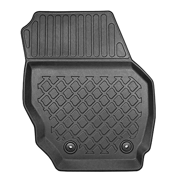 Completo di tappetini e tappetino per bagagliaio TPE per: Volvo V70 III 09.2007-2016 (Station Wagon)