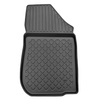 Tappetini Auto in TPE compatibili con Dacia Sandero II Hatchback (12.2012-12.2020) - tappeti auto neri