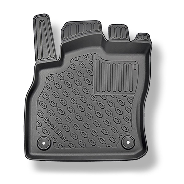 Tappetini Auto in TPE compatibili con Audi Q3 F3 SUV, Sportback (09.2019-....) - anche per la versione ibrida TFSI e Plug-in Hybrid - tappeti auto neri